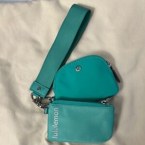 lululemon athletica Teal Bag and Wallet Set